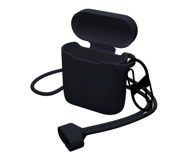 3mk Silicone AirPods Case do Apple AirPods 4. generacji black - 1285303 - zdjęcie 3